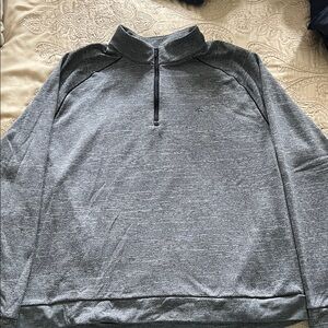 Greg Norman Collection Gray Quarter-Zip Sweatshirt